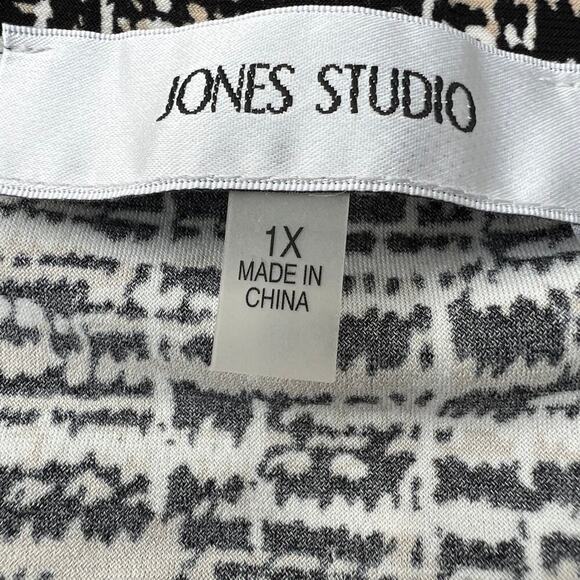 JONES STUDIO woman’s size 1X sleeveless top scoop neck - Picture 5 of 9